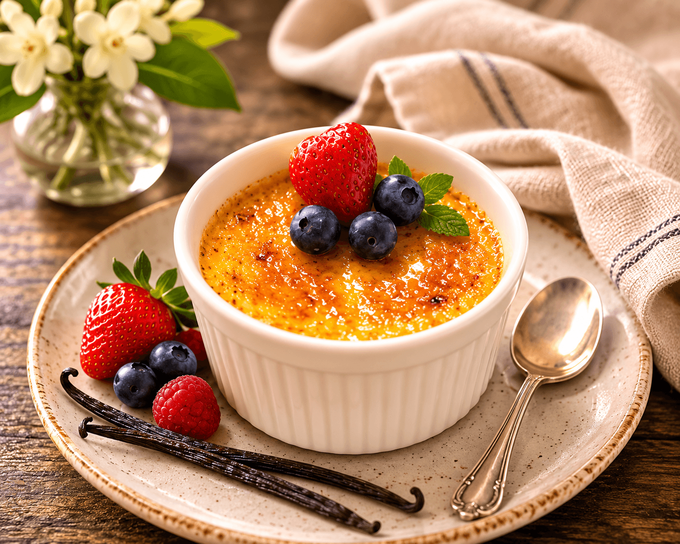 Keto Crème Brûlée